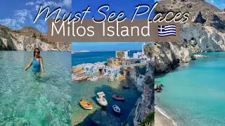 Discover Milos' Hidden Gem: Vibrant Fishing Villages and Secluded Beaches 🇬🇷