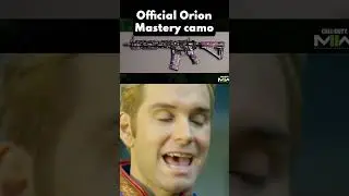 BRAND NEW ORION MASTERY CAMO MWII