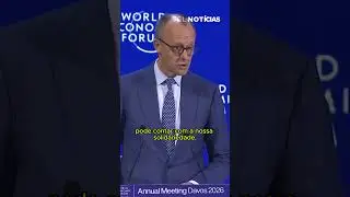 O Chanceler Alem&atilde;o, Friedrich Merz, prometeu proteger a Dinamarca e a Groel&acirc;ndia... da R&uacute;ssia