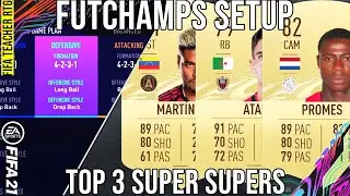 TOP 3 SUPER SUBS FOR FUT CHAMPIONS / TACTICS SET UP FOR FIRST FUT CHAMPIONS - FIFA TEACHER RTG #4