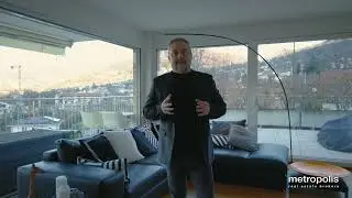 CADRO I Vendiamo Attico 3.5 Locali Con Terrazza Panoramica