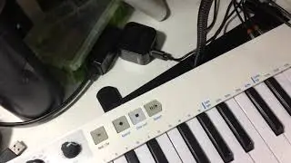 Prophet-mini sound source played from keys using CV-GATE CV-GATEを使って鍵盤から演奏したProphet-miniの音源