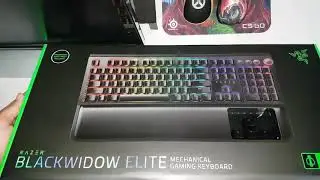 #Unboxing&nbsp;Razer Blackwidow Elite