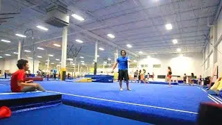 Gymnastics Center With Friends...