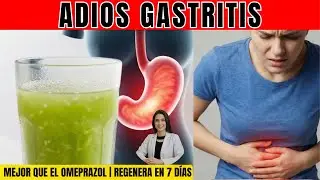 Si tu estómago ARDE por GASTRITIS, bebe esto todos los días (Cierra Úlceras Rápido)