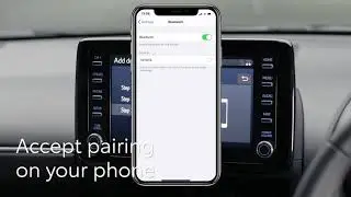 All New Toyota Yaris: How to pair your phone via Bluetooth.