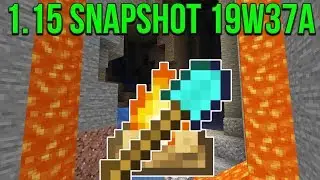 Minecraft 1.15 Snapshot 19w37a 1.16 Cave Update Code? More Version Parity