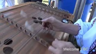 Traditional Ukraine Music instrument Demonstration in Surrey Fusion 2013, BC, Canada
