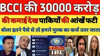 Pak Media Shocked on BCCI Earn 30000 Cr in Year | IPL and WPL Main Income Source | Pak Reacts