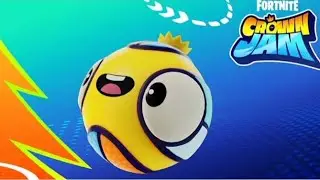 Ich spiele das 1.mal Fall Guys crown Jam in Fortnite 