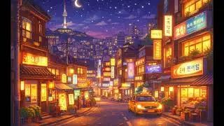 Korean R&B Lo-Fi to Ease Anxiety & Find Peace🌃