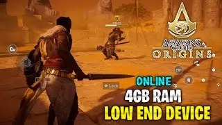 Assassin's Creed Origins работает на устройстве Android с 4 ГБ оперативной памяти! ⚡ Более 60 FPS...