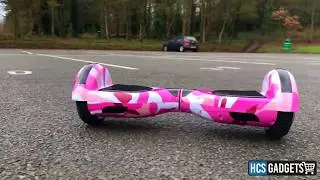 360 VIDEO - Camo Pink 2019 Best Hoverboard Bluetooth edition HCS Gadgets