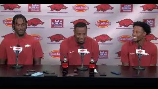 Arkansas Wide Receivers Day 4 Fall Camp Press Conference