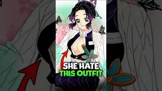 Shinobu Hated Her First Outfit! Demon Slayer Explained #shorts #demonslayer
