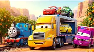 ⚠️Big & Small vs Epic Escape⚠️ McQueen VS HUGE EVIL ZOMBIE MONSTER Truck Cars Eater | BeamNG.Drive