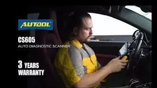 AUTOOL CS605 Car Enhanced All System Diagnostic Scanner+ 5 Special Service Resets