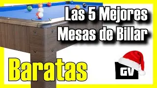 🎱🔥 Las 5 MEJORES Mesas de Billar BARATAS de Amazon [2025]✅[Calidad/Precio] Para Casa / Modernas
