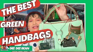 My Top 5 Spring FAVORITE GREEN Handbag Must-Haves (You NEED These!)#greenbags #SpringIntosummerbags