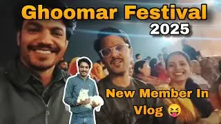 New White Cat Arrived at Home! 🐱 | Ghoomar Festival Vlog 2025 | Must Watch Moments!&rdquo;