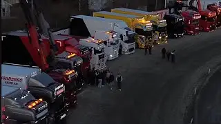 Truck Show Sundsvall 2024🤩# #lastbilsutställning# truck meet #scania #volvo#v8