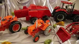 Mini 1/16  les Tracteurs Rouges Folles,2019