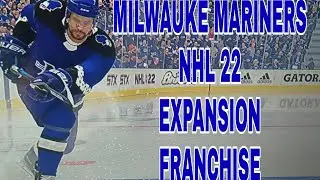 Milwaukee Mariners NHL22 Expansion franchise// How many goalies does Arizona need!!?!?!