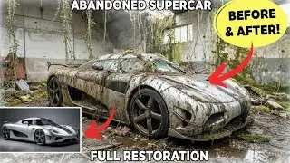 1966 Batmobile Replica Restoration | From Heavy Rust to showroom Finish(ASMR)