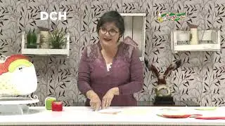 Individual con cara de Santa- Yasna Pino - Casa Puchinni