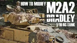 136 1/16 M2A2 BRADLEY ( HOW TO MODIFY )  ( CC Subtitle )