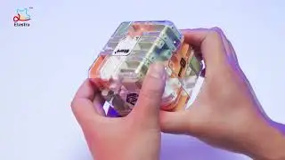 3D maze cube puzzle