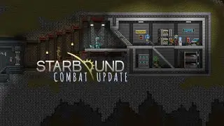Starbound Combat Update - Lunar Base Run