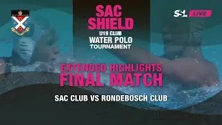 Extended Highlights: Final of the SAC Shield U19 Club Water Polo Tournament