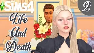 Sims 4 👻 | Life and Death Oynuyoruz! KOCAMIZ ÖLDÜ! 💀 | 2.BÖLÜM 🕷🕸