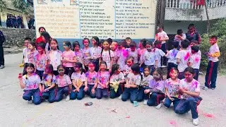 Holi Celebration programme Vlogs of LAND STAR ENGLISH SCHOOL 2080