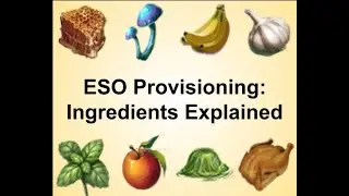 ESO Provisioning: Ingredients Explained