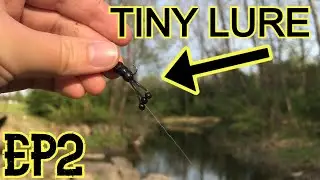 Fishing with a weird Tiny Creature Lure (Tiny Lures EP2) Ultra Light Rod