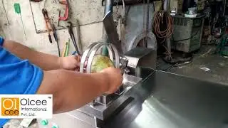 Automatic Coconut Cutting Machine By Olcee
