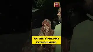 Jaipur Fire News: Patients' Kin Fire Extinguishers Empty | #indiatoday