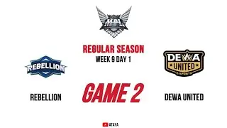 REBELLION VS DEWA UNITED || #MPLIDS14
