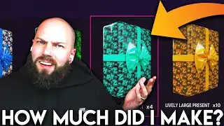 HOW MANY COINS DID I MAKE ON MY MUT PRESENTS?