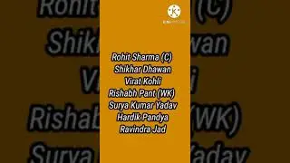 #indvseng India confirm playing 11 for 1st ODI | ENG vs IND