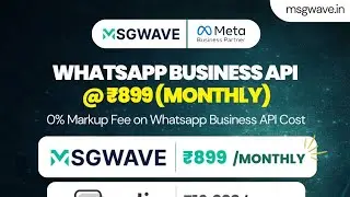 Live Agents + Chatbot in WhatsApp | Cloud API MsgFlow Complete Guide 2026 | Beginners Tutorial