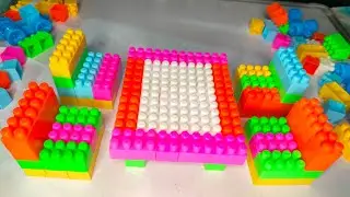 Satisfying DIY Blocks Dining Table / ASMR / Building Blocks / Blocks Game / building blocks fun.
