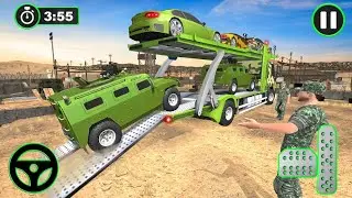 Army Cargo Transport Simulator - Military Cargo Transportation Game - Android Gameplay