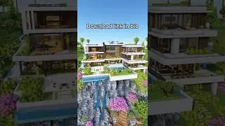 Minecraft Hollywood Hills mansion #minecraft #minecraftbuilding #mansion