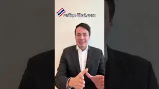 online Thai lernen || ว่า und ที่ für Nebensätze