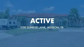 Active in 1100 Sunrise Lane, Mission, TX Contact me for a showing!
