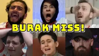 BEST COMPILATION | BURAK YILMAZ PENALTY MISS | PORTUGAL VS TURKEY 3-1 | LIVE REACTION MAÇINA TEPKİ