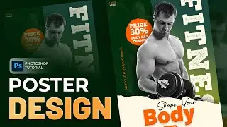 Photoshop Tutorial - Fitness Poster Design